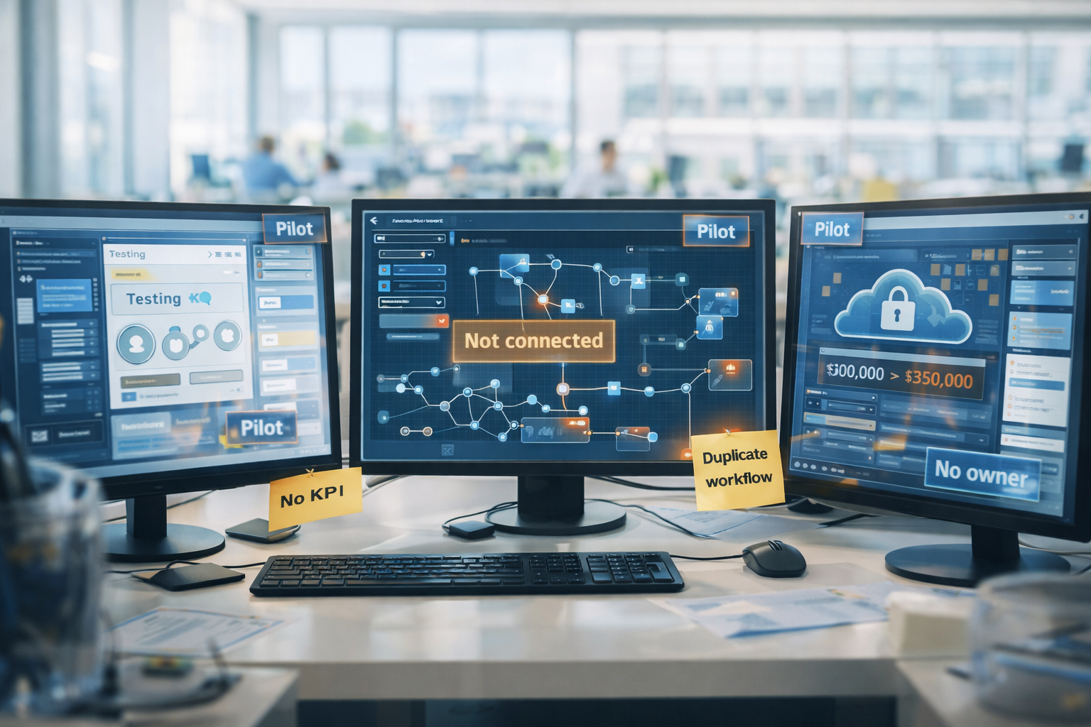 Scattered experiments